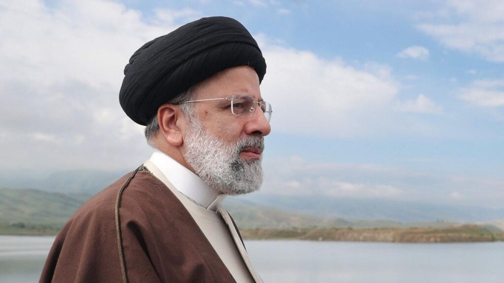 Iran's president Ebrahim Raisi
