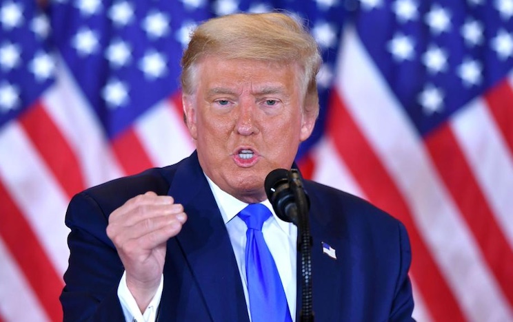 Trump says WEF building an army to attack the U.S.