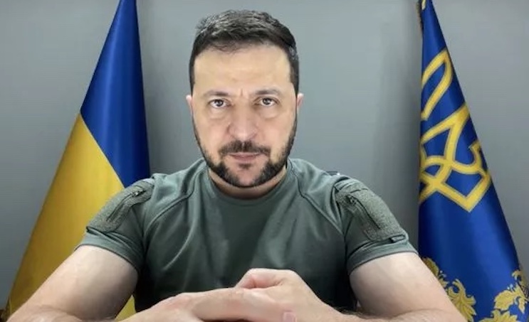 Zelensky declares Ukrainians are God's chosen people.