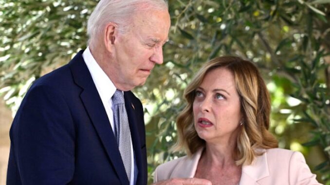 Italian media reports Joe BIden has severe dementia.