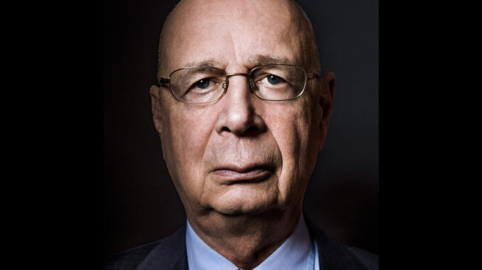 WEF founder Klaus Schwab
