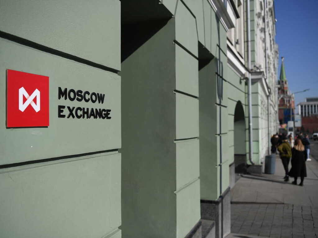 Russia stock exchange