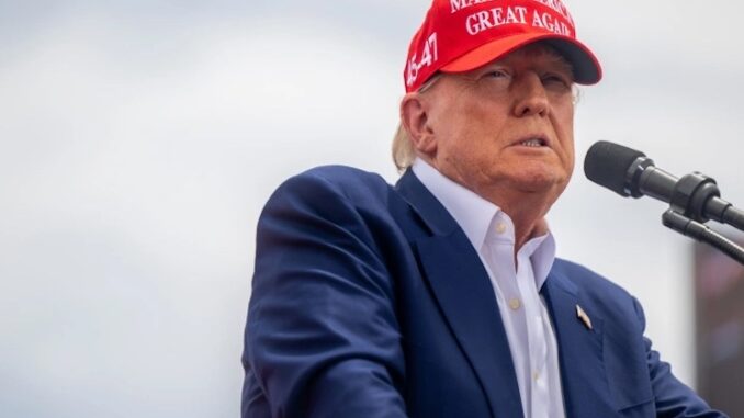 Trump says Biden admin funding and training ISIS.