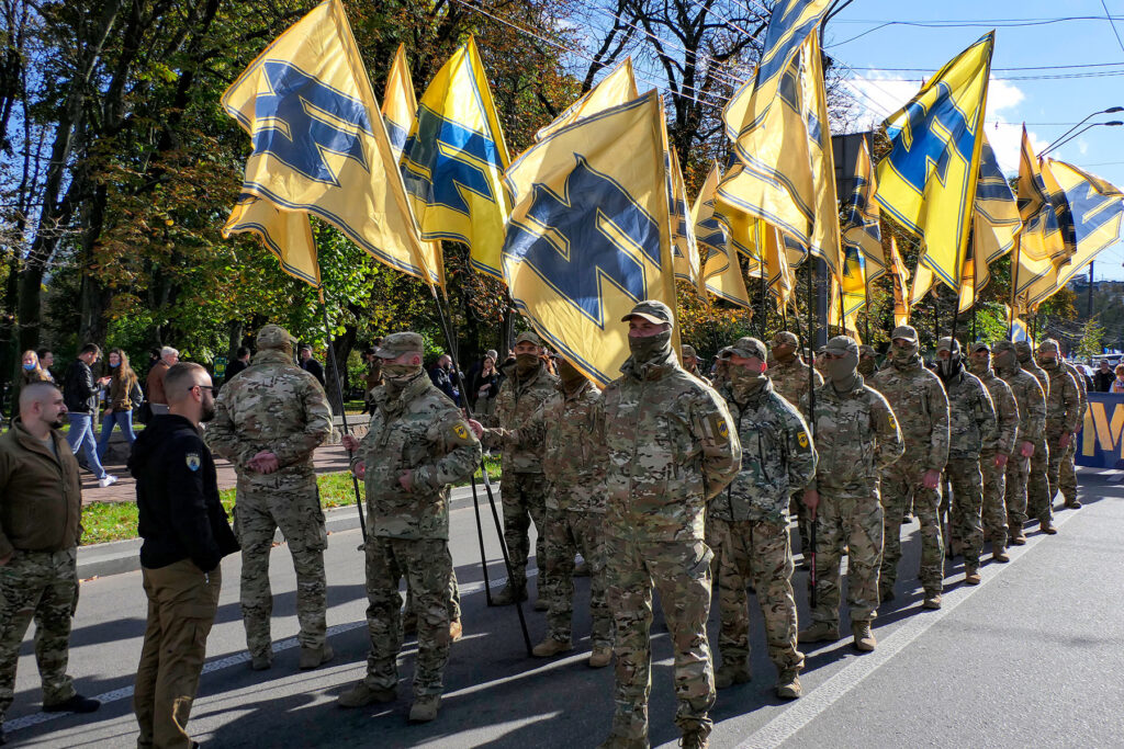 Neo Nazi linked Azov brigade