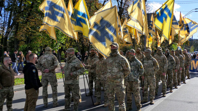 Neo Nazi linked Azov brigade