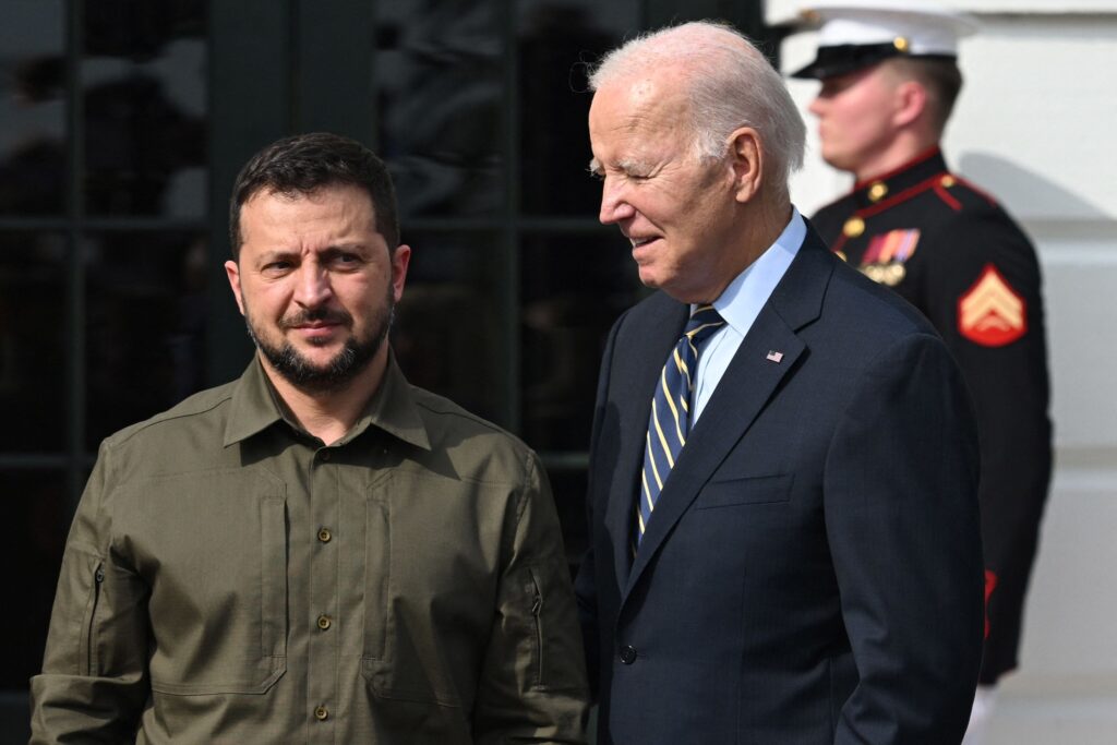 Zelensky Biden Ukraine aid