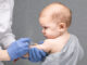 baby haveing a vaccine
