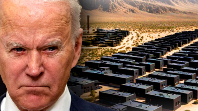 A whistleblower who worked for the Department of Health and Human Services has revealed the US government in collaboration with the World Economic Forum is building secret detention facilities in all 50 states capable of detaining millions of people.