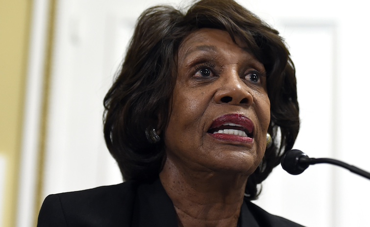 Rep. Maxine Waters warns Trump planning to execute traitors when he becomes president.