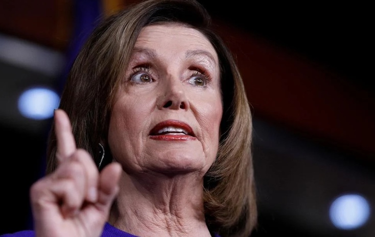 Pelosi warns Trump has dementia.