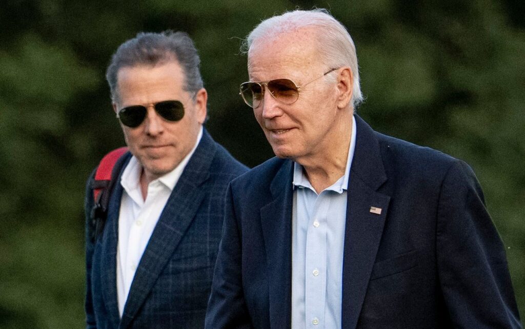 Hunter and Joe Biden