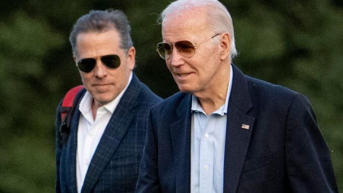 Hunter and Joe Biden
