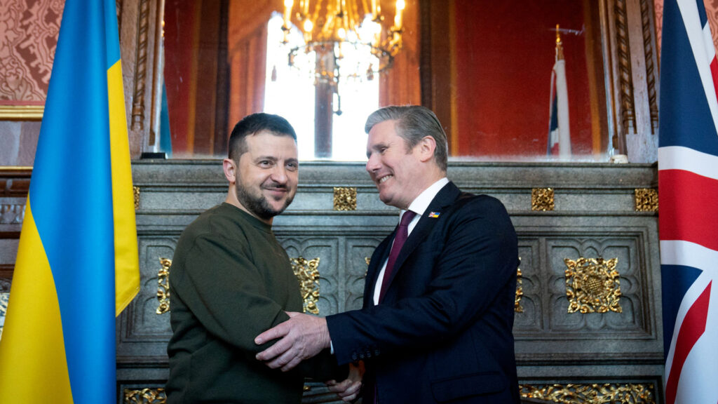 Starmer and Zelensky