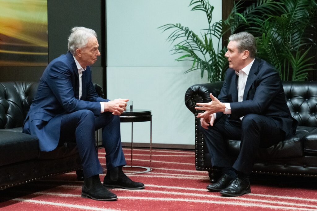 Blair and Starmer