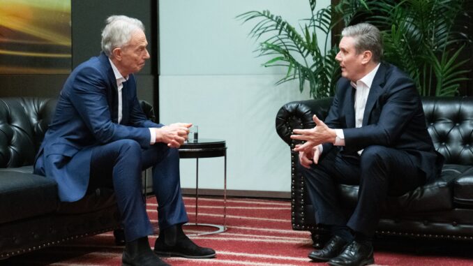 Blair and Starmer