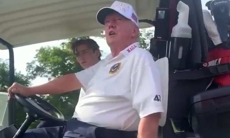 Trump declares Biden is quitting race, and Kamala will become Democrat nominee.