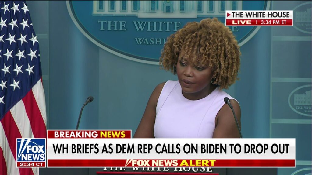 KJP White House Press Sec