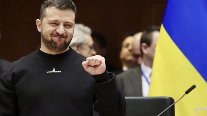 Ukraine president Zelensky