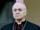 Archbishop Vigano warns Pope Francis is working with WEF to eradicate Christianity.