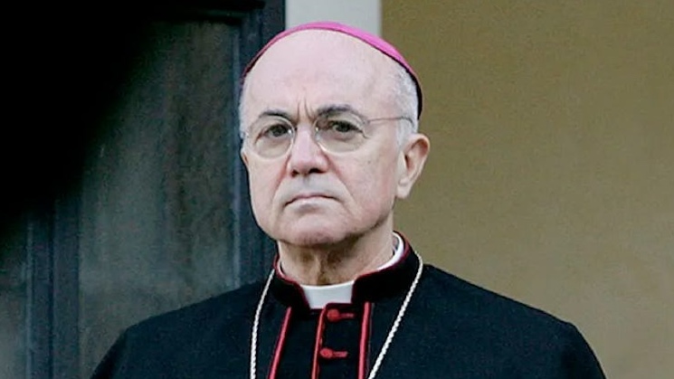 Archbishop Vigano warns Pope Francis is working with WEF to eradicate Christianity.