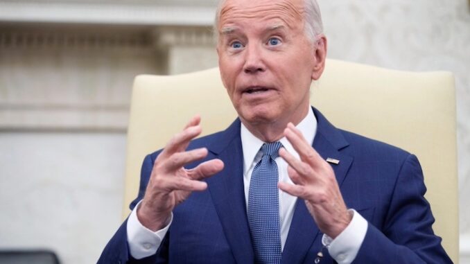 Biden vows to abolish separation of powers as final act as President.