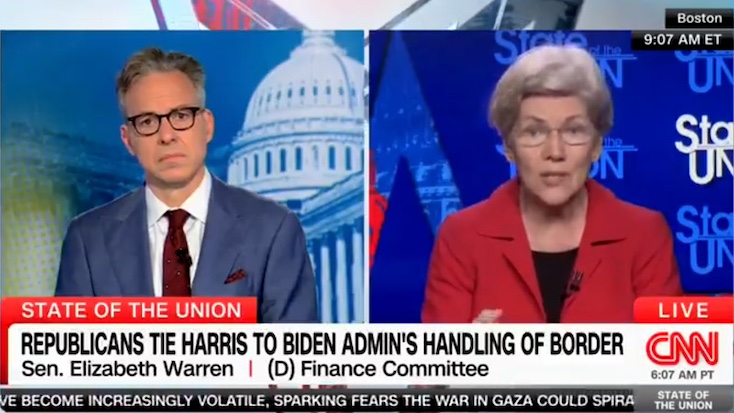 Sen. Warren Admits Kamala Harris Will Grant Millions of Illegals ‘Instant Citizenship’ so They Can Vote for Dems