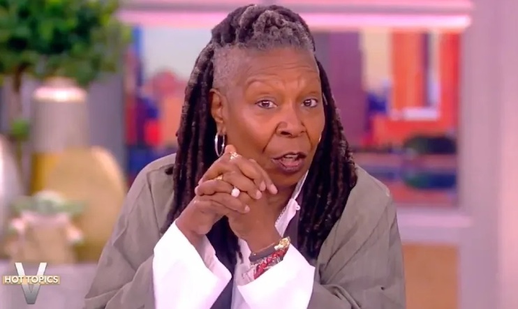 Whoopi Goldberg says she can't wait to vote for poopy pants Biden in the election.