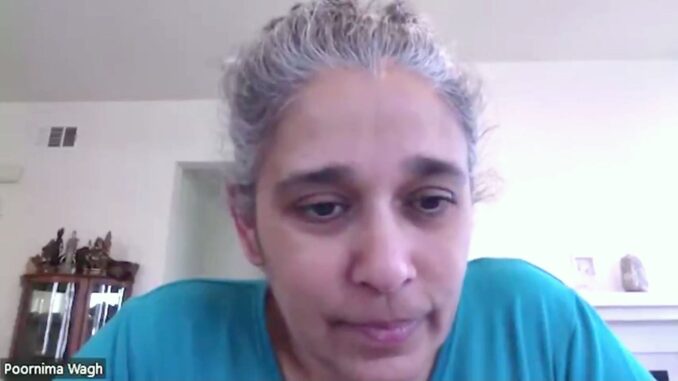 Virologist Dr Poornima Wagh