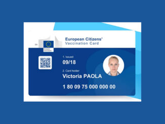 EU vaccine card