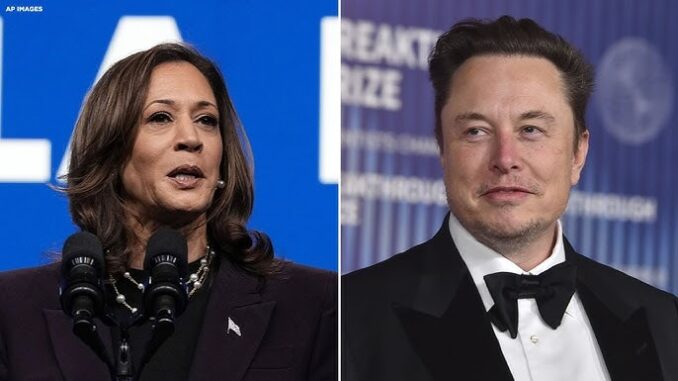 Harris and Musk