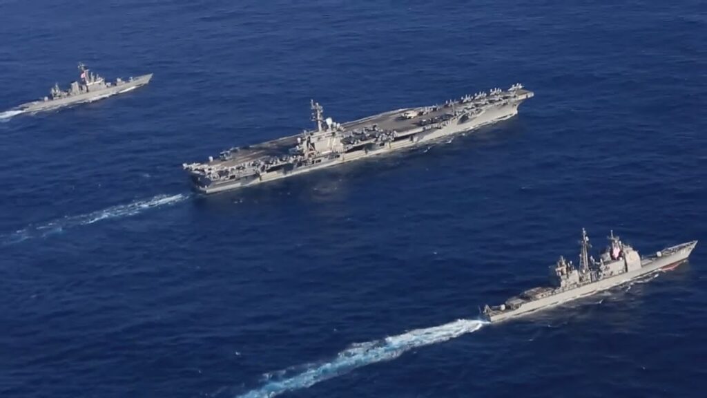 US carrier strike group