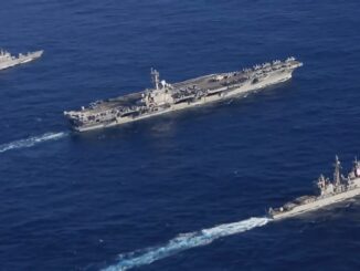 US carrier strike group