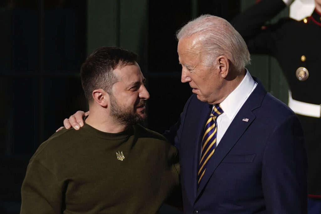 Zelensky Biden