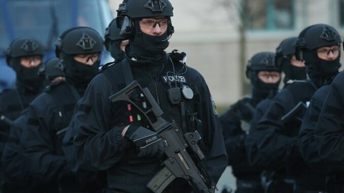 German police to raid homes of residents who share non-mainstream content on social media.