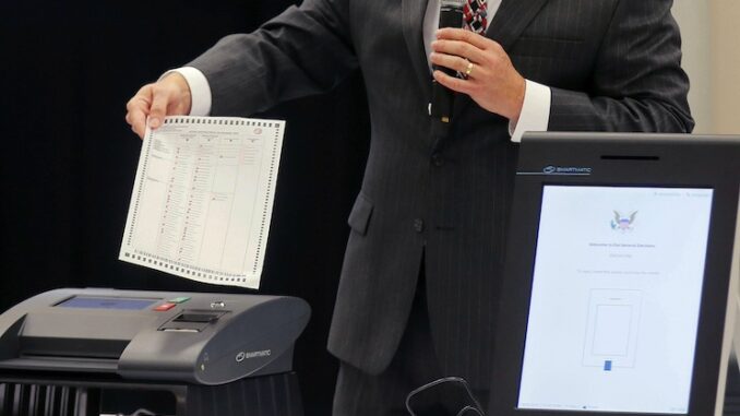 Smartmatic voting machine president arrested on election fraud charges.