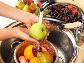 Washing fruit does not remove pesticides study finds.