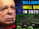 A World Economic Forum report hiding in plain sight confirms that upwards of six billion people will die in 2025 - and according to reports from Davos, Klaus Schwab has confirmed the stated goal is on target to be achieved.