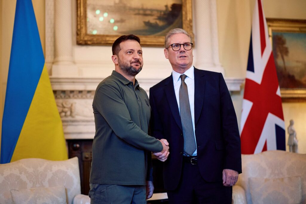 Ukraine Britain leaders