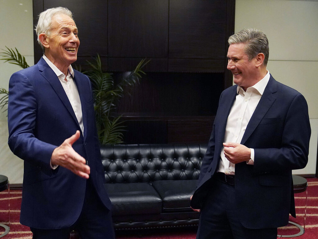 Blair and Starmer