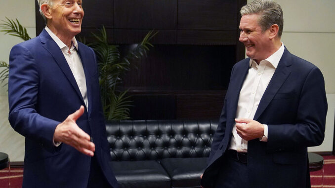 Blair and Starmer