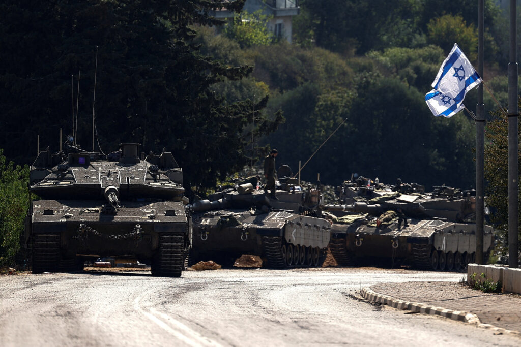 Israeli tanks