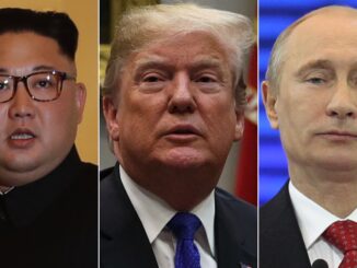 Jong un, Trump and Putin