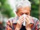 COVID, MAN SNEEZING