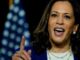 Kamala Harris vows to accelerate WEF's net zero plans for America.