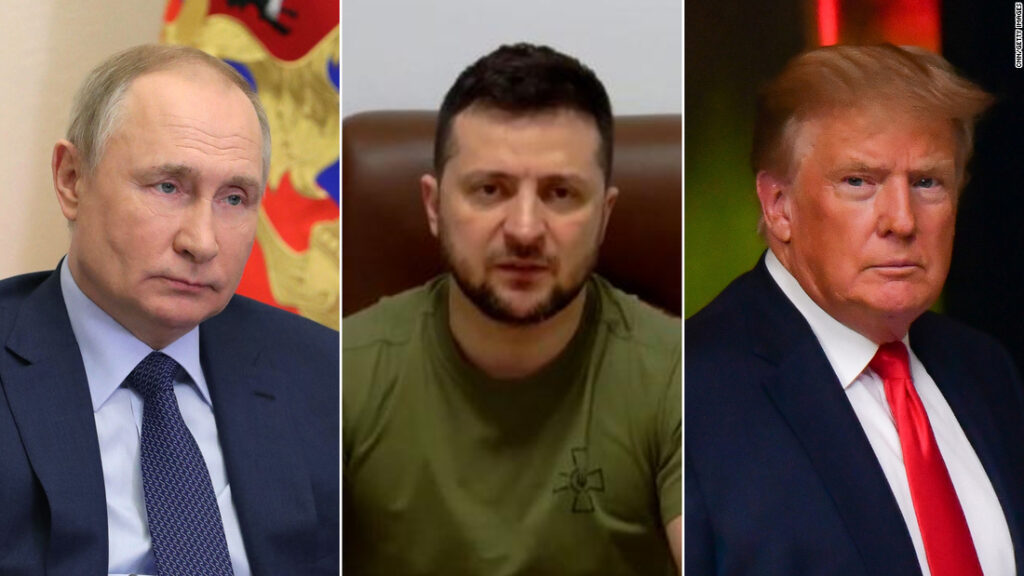 Putin Zelensky Trump