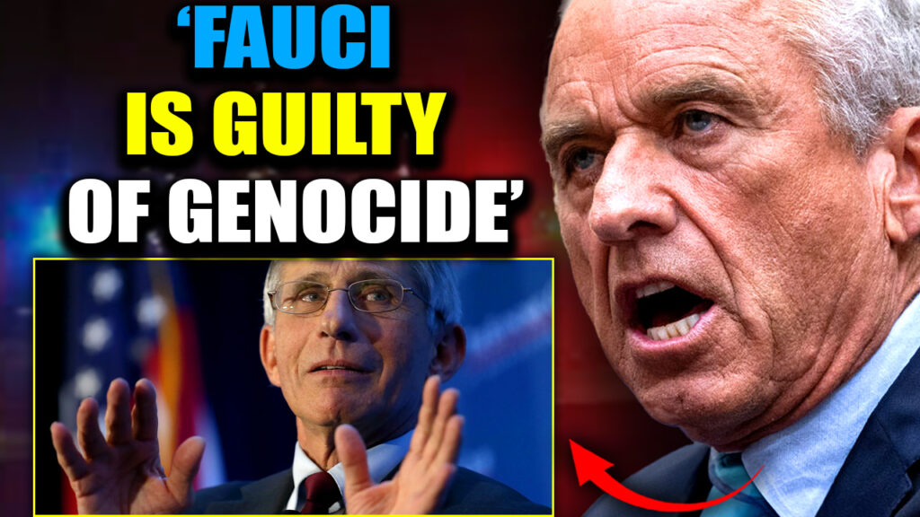 The mass graves of thousands of vulnerable children killed in illegal experiments by Dr. Anthony Fauci will used as evidence against Dr. Anthony Fauci when he is charged with crimes against humanity according to Robert F. Kennedy Jr.