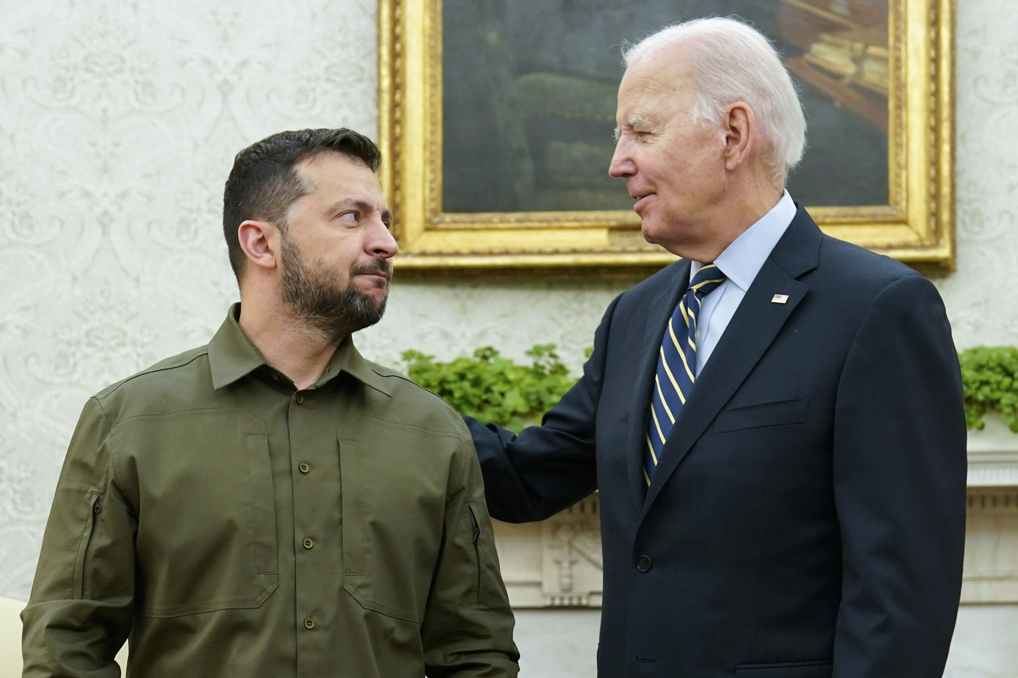 Biden Pledges  Billion In Military Aid Telling Zelensky ‘Ukraine Will Prevail’