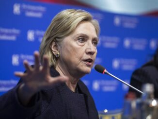 Hillary Clinton calls Trump supporters 'liberal nazis'.