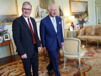 Kng Charles and PM kier starmer