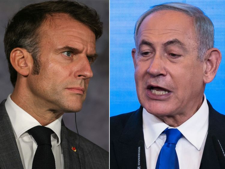 Netanyahu Slams Macron Over Comments About How Israel Was Created